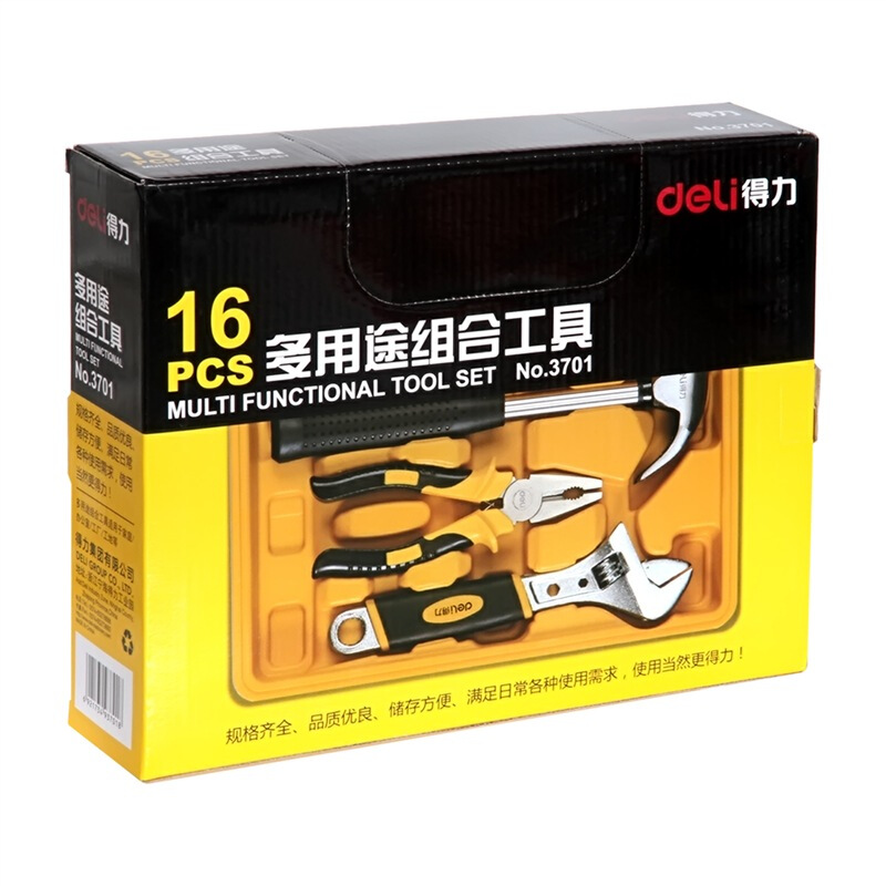 得力（deli） 3701 多功能組合工具箱/工具套裝 16件套_http://gzyiqian.cn/img/sp/451/50323858-1e56-44a2-b77c-1e9835fb7dc6.jpg