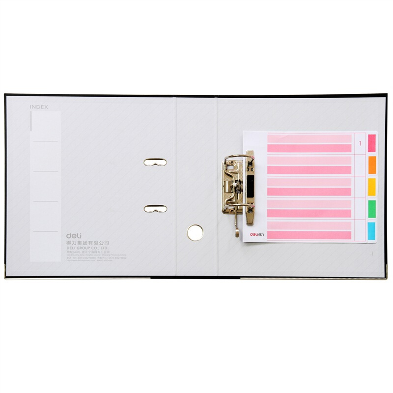 得力（deli） 5481 A4/3英寸PVC快勞夾（黑色）_http://gzyiqian.cn/img/sp/810/68df72e7-fcd1-4596-9b47-b33b534ddf31.jpg