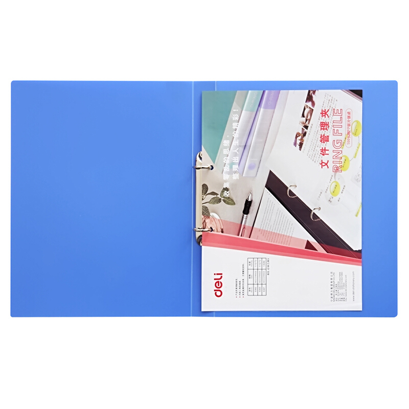 得力（deli） 5382 A4O型二孔文件夾 藍色_http://gzyiqian.cn/img/sp/810/c734519f-a118-441c-bb22-8bd4c39aebf6.jpg