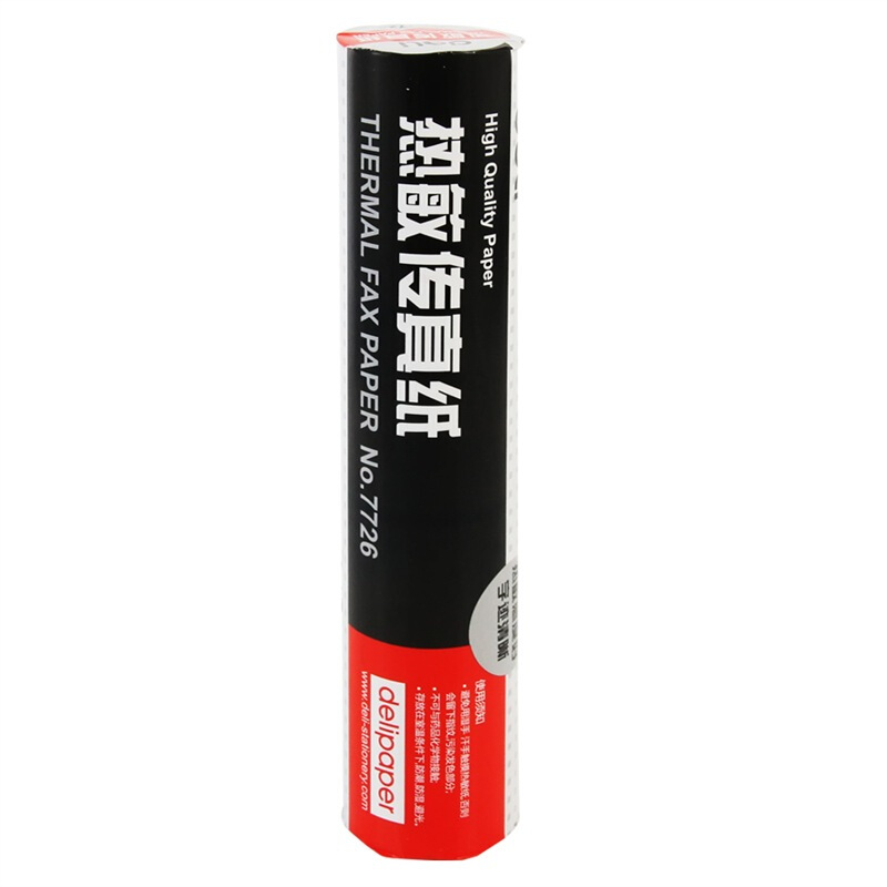 得力（deli） 7726 熱敏傳真紙(白)210mm*18.2m(卷)24卷裝_http://gzyiqian.cn/img/sp/82/228561dc-88c4-49ef-8ae6-4335443b3dfc.jpg