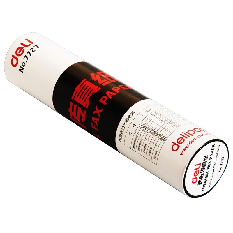 得力（deli） 7727 熱敏傳真紙(白)210mm*27.3m(卷)12卷裝_http://gzyiqian.cn/img/sp/82/efefd11f-8f88-433f-a809-5f7cf962d7b6.jpg