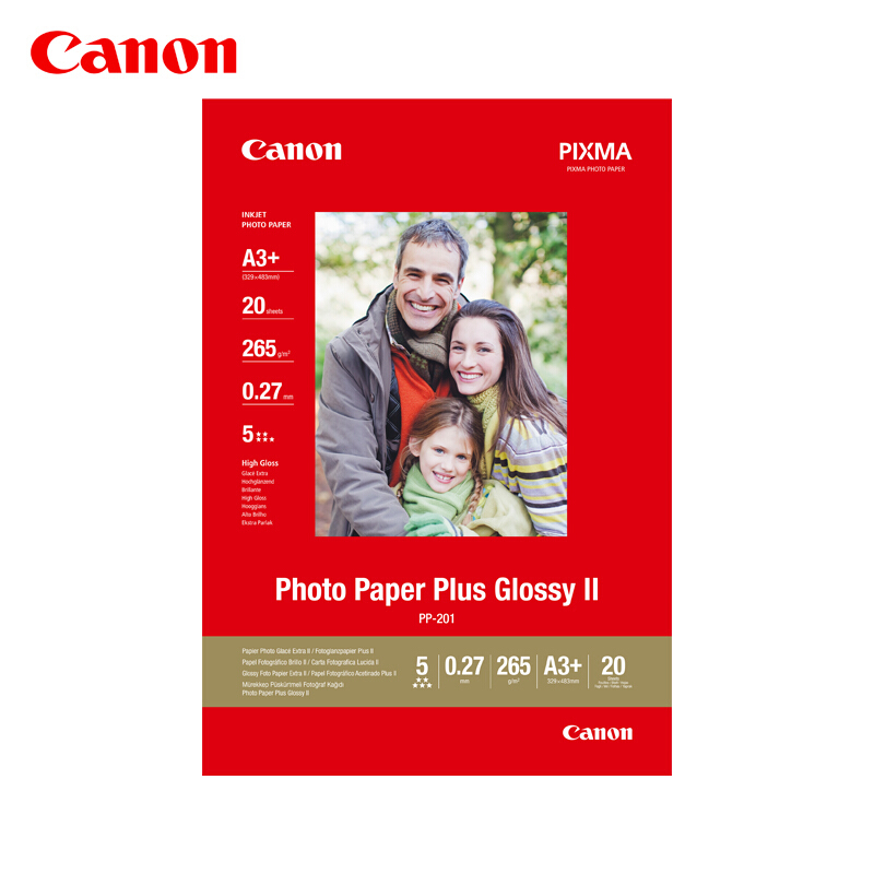 佳能（Canon） PP-201 高級(jí)光面照片紙 噴墨打印紙 (A3+/20張) _http://gzyiqian.cn/img/sp/83/4dee199e-cefd-45c7-a79e-fcd53369367e.jpg