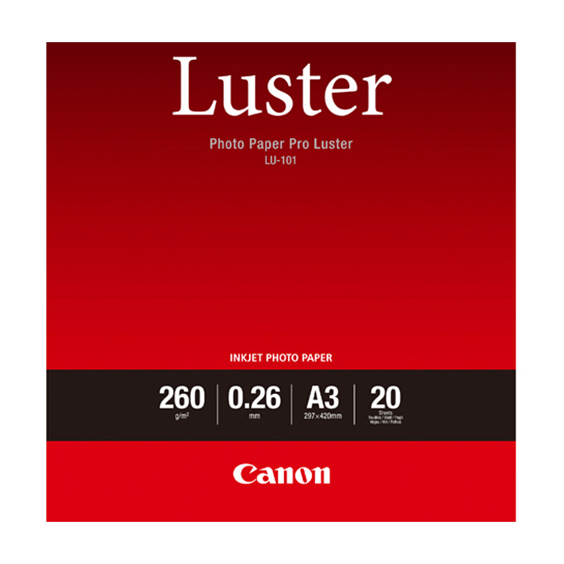 佳能（Canon） LU-101 專業絨面照片紙/相片紙 (A3/20張) _http://gzyiqian.cn/img/sp/83/fde676b5-2ed7-452f-a325-94f847c58014.jpg