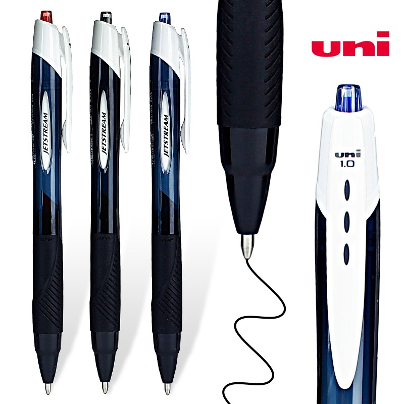 三菱（Uni）SXN-150S 按制圓珠筆 中油圓珠筆 1.0mm 中油筆 黑色 12支/盒裝_http://gzyiqian.cn/newimg/C202206/1654758658656.jpg