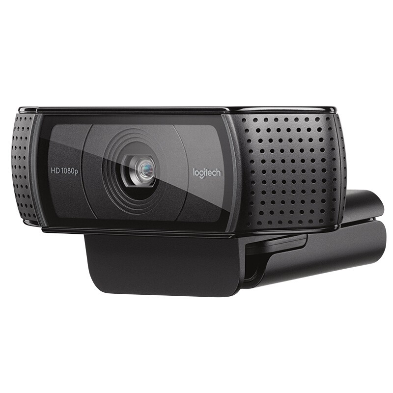 羅技（Logitech）C920e 高清網(wǎng)絡(luò)攝像頭 黑灰色_http://gzyiqian.cn/newimg/C202206/1656396781568.jpg