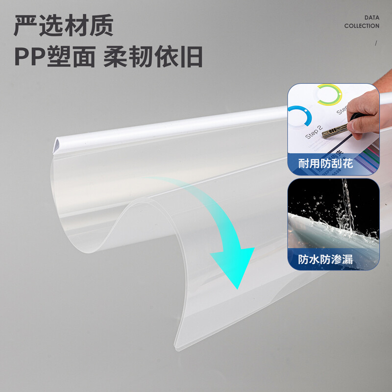 得力(deli)10只A4水滴形拉桿夾  5mm報(bào)告夾簡(jiǎn)歷夾 5538 白色透明_http://gzyiqian.cn/newimg/C202208/1661934794310.jpg