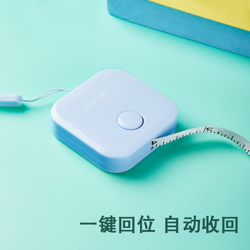 得力（deli） 糖果色迷你卷尺測量三圍身高伸縮皮尺79652_http://gzyiqian.cn/newimg/C202211/1669193106872.jpg