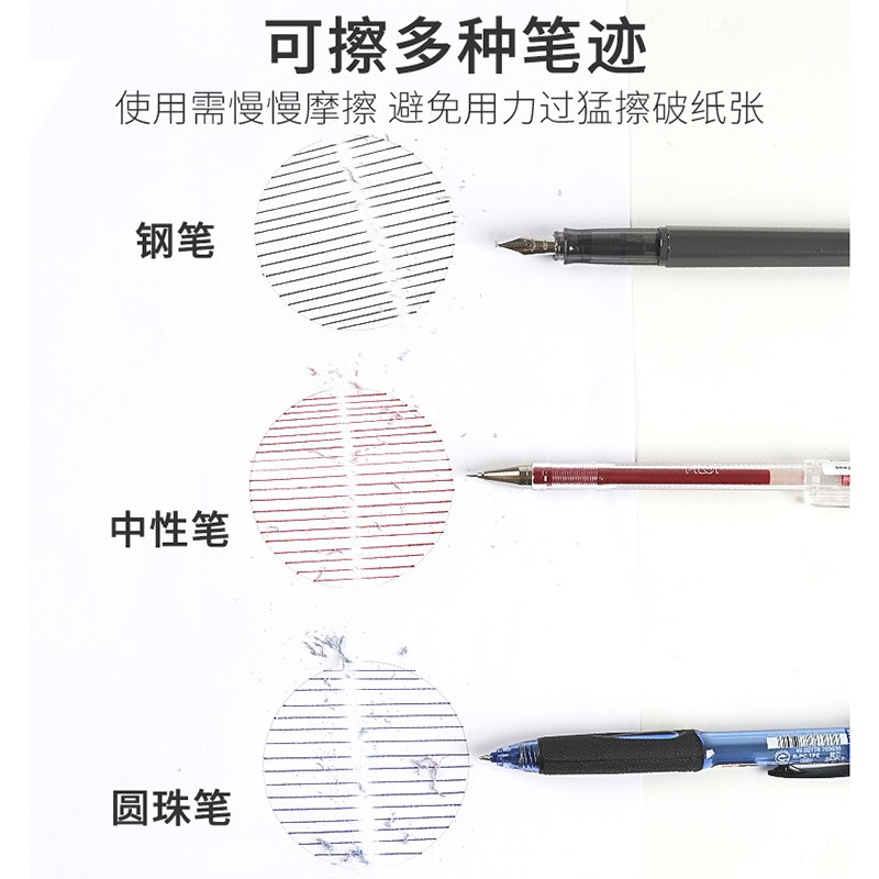 普樂士 磨砂橡皮擦學生文具 ER-550SE 全砂款 10個_http://gzyiqian.cn/newimg/C202212/1670560160130.jpg