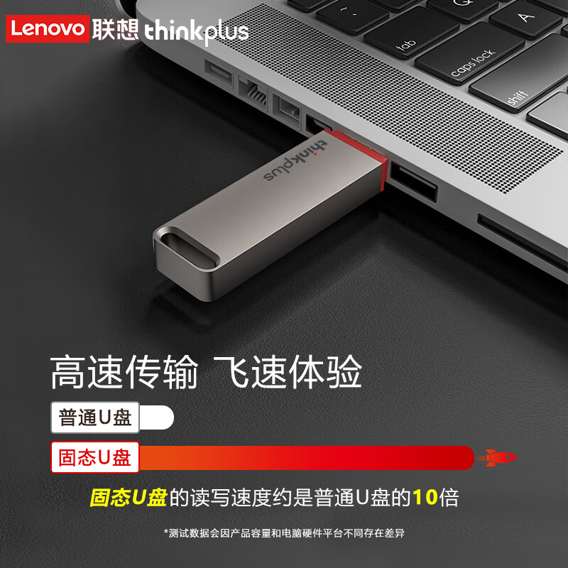 聯(lián)想（thinkplus）1TB USB3.1 U盤TU100灰色_http://gzyiqian.cn/newimg/C202303/1679638530424.jpg