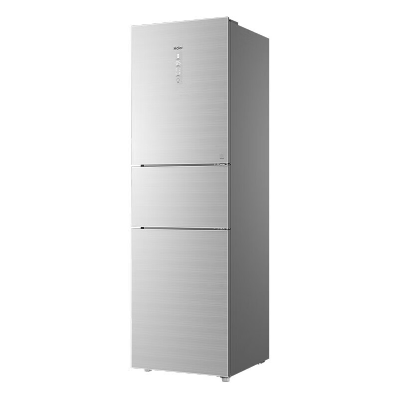 海爾（Haier）超薄電冰箱 235升銀色+彩晶面板BCD-235WFCI_http://gzyiqian.cn/newimg/C202310/1696645423589.jpg