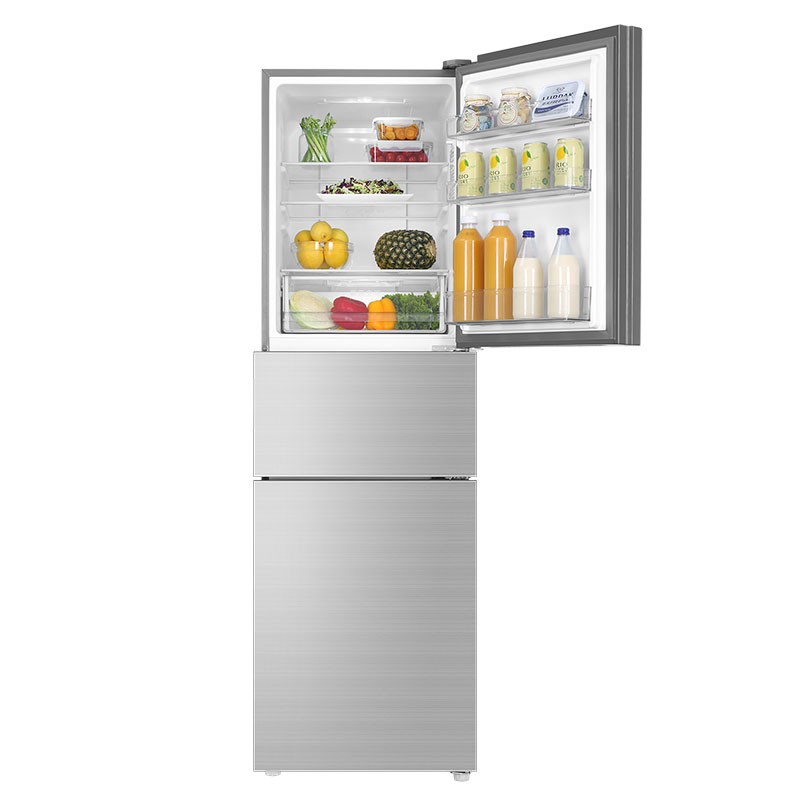 海爾（Haier）超薄電冰箱 235升銀色+彩晶面板BCD-235WFCI_http://gzyiqian.cn/newimg/C202310/1696645423946.jpg