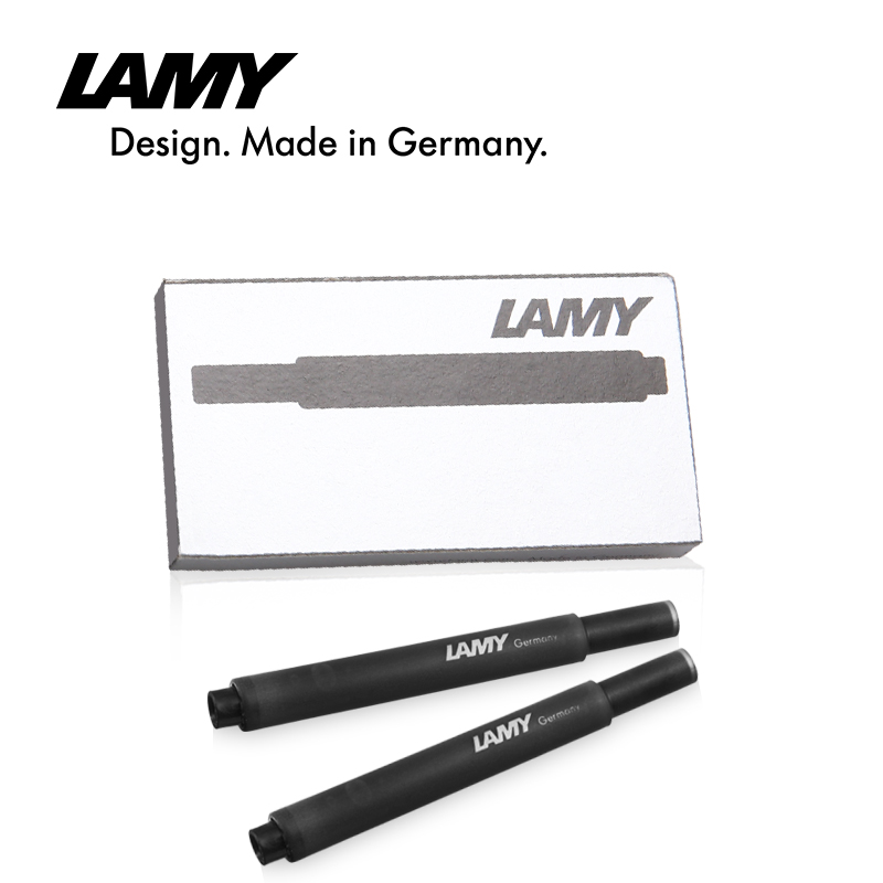 凌美（LAMY） 狩獵者/恒星鋼筆墨膽 墨囊 墨水筆一次性筆芯替換5支裝 T10 黑色_http://gzyiqian.cn/newimg/C202311/1699434720652.jpg