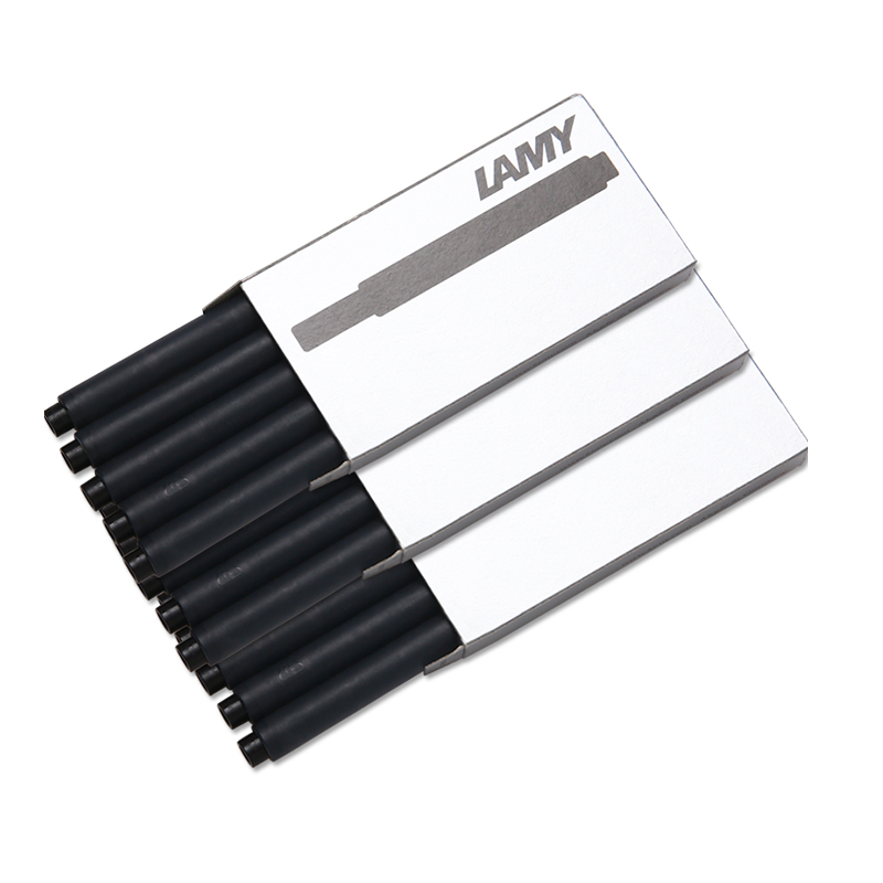 凌美（LAMY） 狩獵者/恒星鋼筆墨膽 墨囊 墨水筆一次性筆芯替換5支裝 T10 黑色_http://gzyiqian.cn/newimg/C202311/1699434721664.jpg